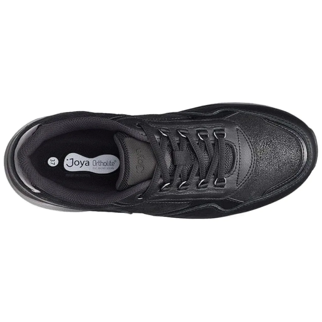 Tina II Full grain Velour Leather Women's Wide Trainers