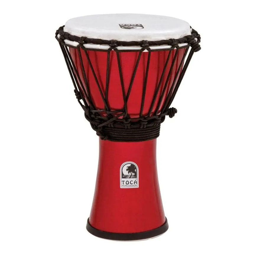 Toca Freestyle Colorsound 7 Djembe, Metallic Red